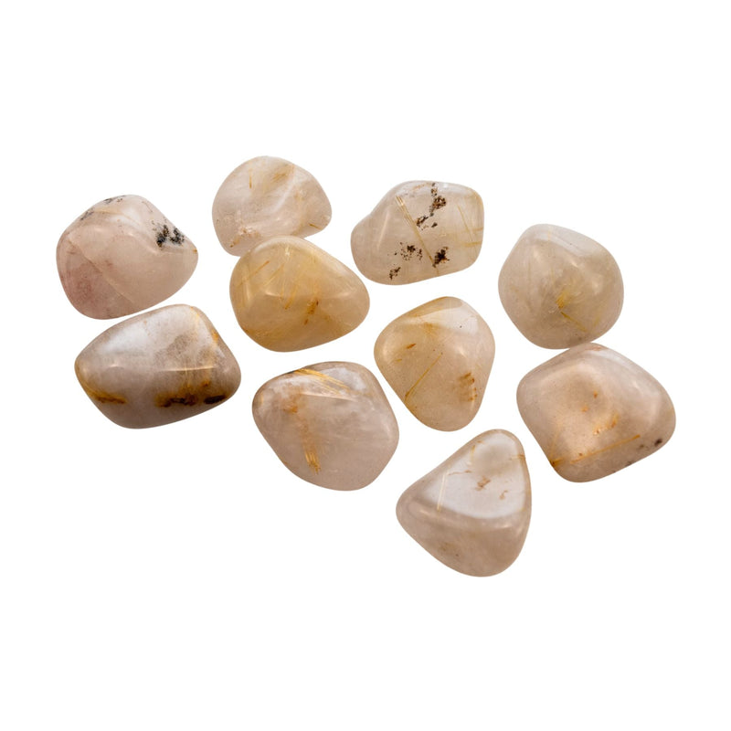 Rutilated Quartz Tumbled