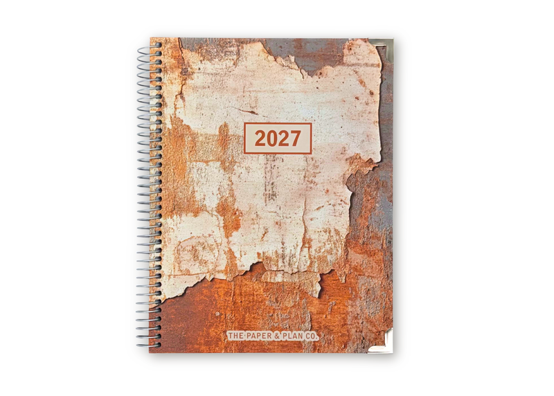 2027 Metal Flake Weekly Planner