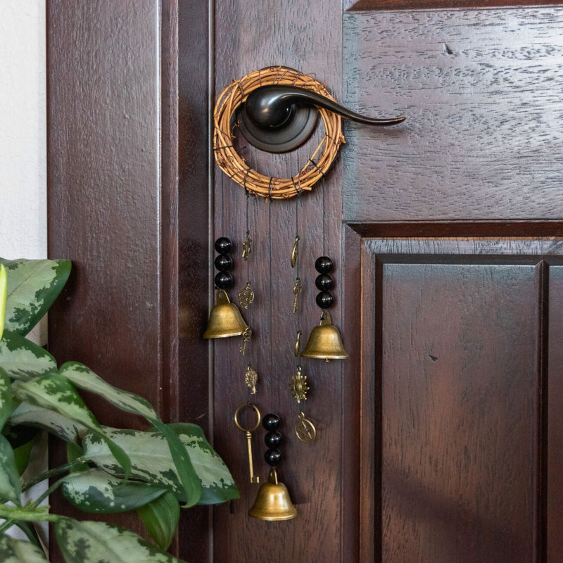 Witch Bells Wreath Protection for Door