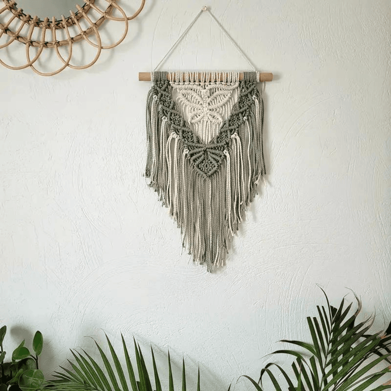 Bohemian Macrame Wall Hanging Tapestry