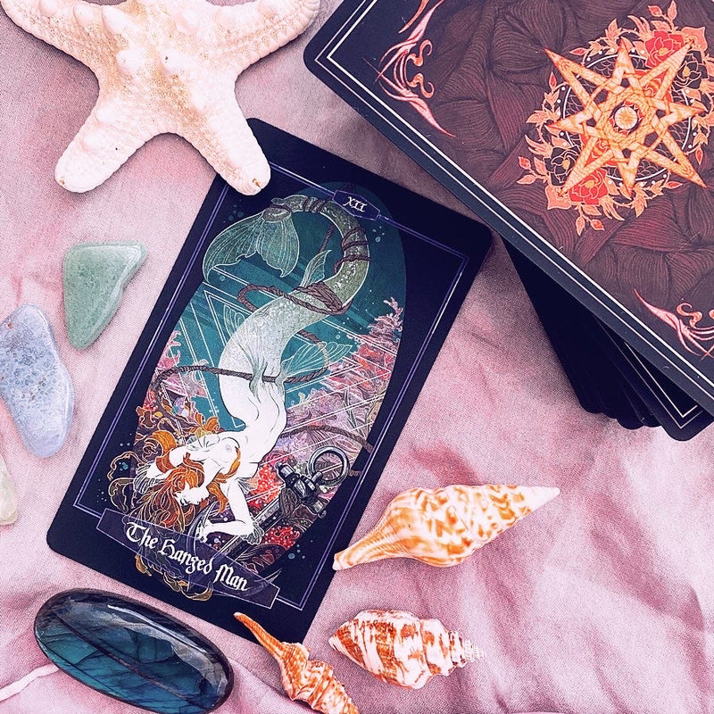 Children of Litha tarot card deck & book set- BLACK EDITION