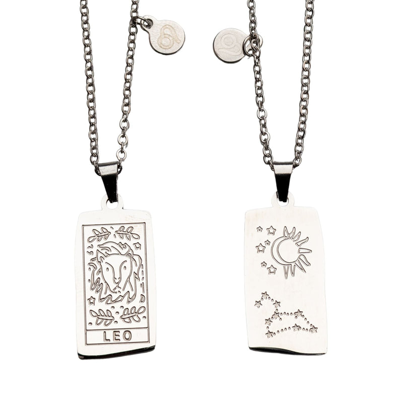 Zodiac Tarot Card & Astrology Necklace