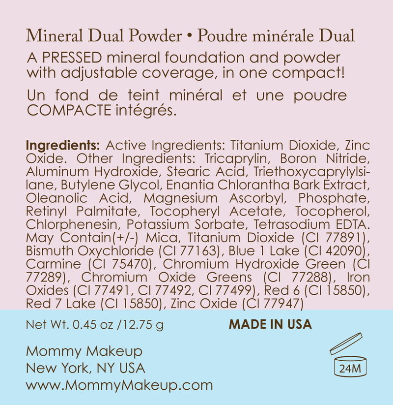 Mineral Dual Powder Foundation SPF15 (0.45 oz.) - DUE DATE (Medium)