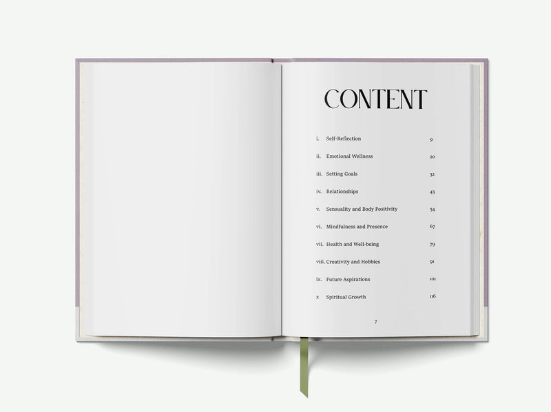 Be Present 100 Guided Prompt Journal - Lavender Edition