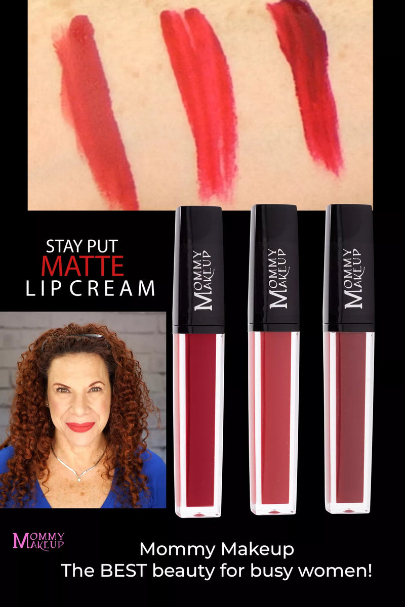 Miss Scarlett Stay Put Matte Lip Cream | Stunning Kiss-Proof Lipstick
