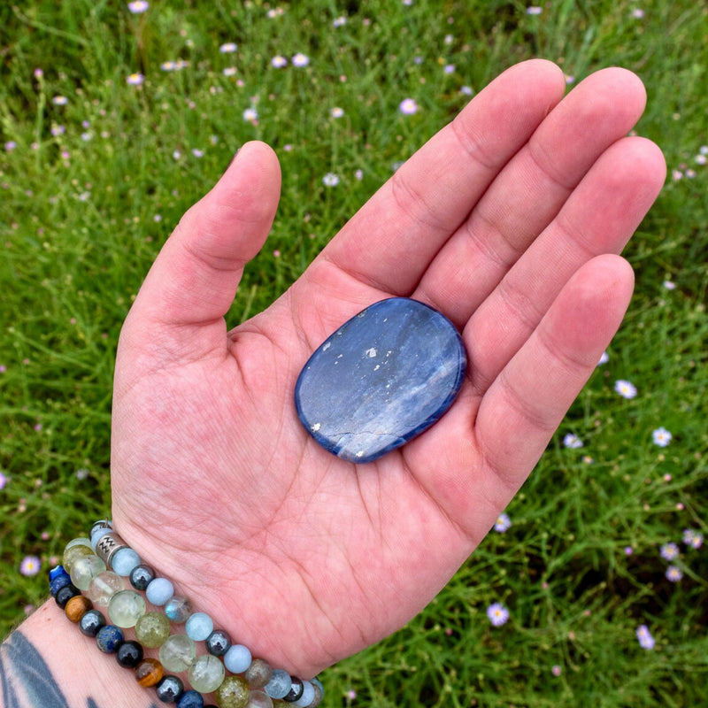 Sodalite Palm Stone