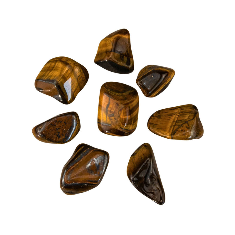 Tiger's Eye Tumbled