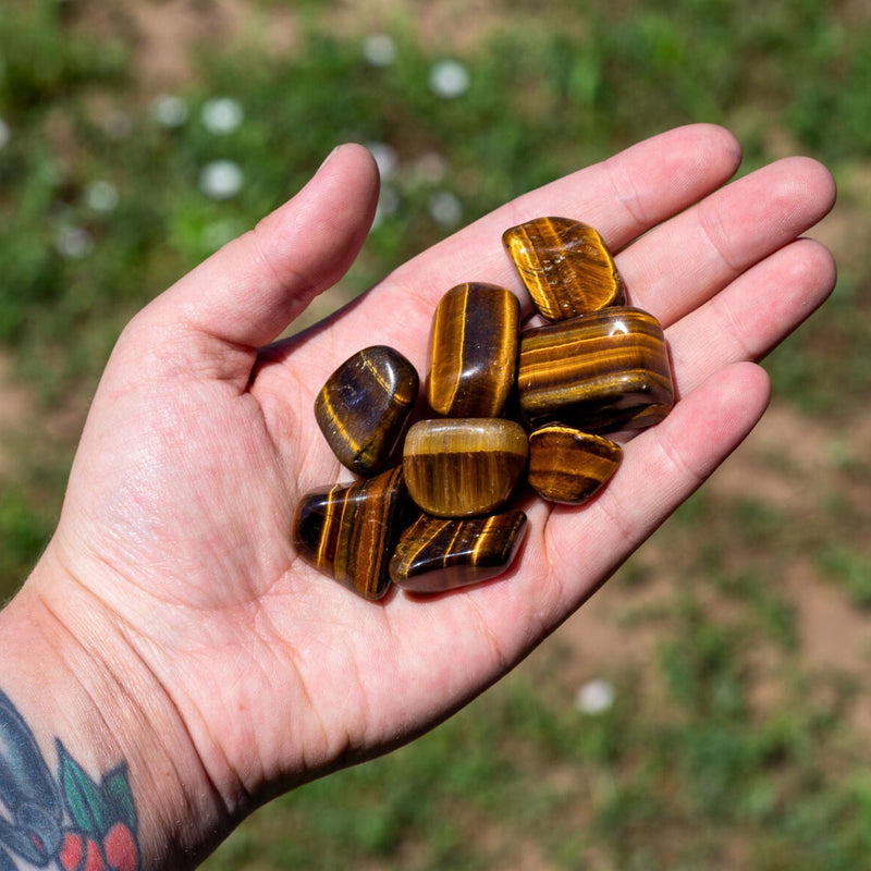 Tiger's Eye Tumbled
