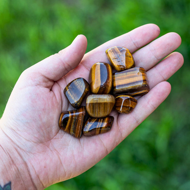 Tiger's Eye Tumbled